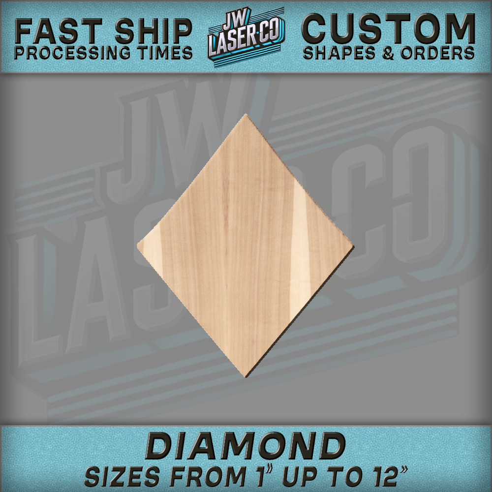 Unfinished Blank Triangle Wood Shape - Various Sizes