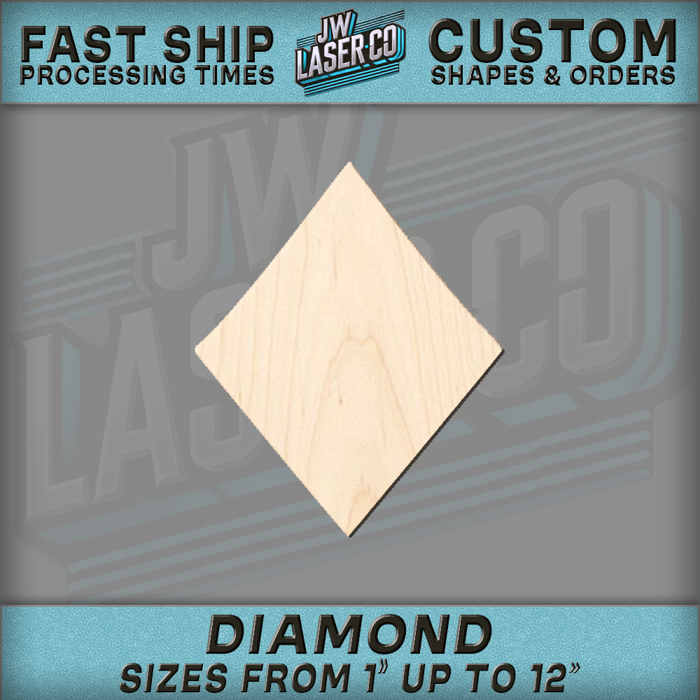 Unfinished Blank Triangle Wood Shape - Various Sizes