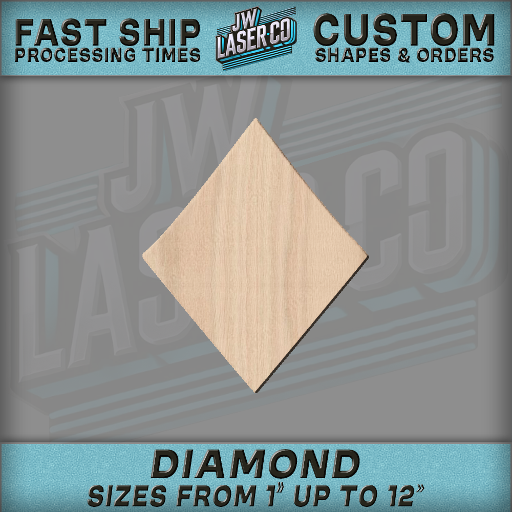 Unfinished Blank Triangle Wood Shape - Various Sizes