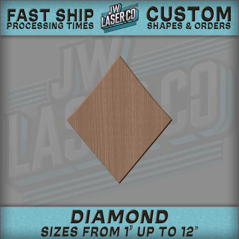 Unfinished Blank Triangle Wood Shape - Various Sizes